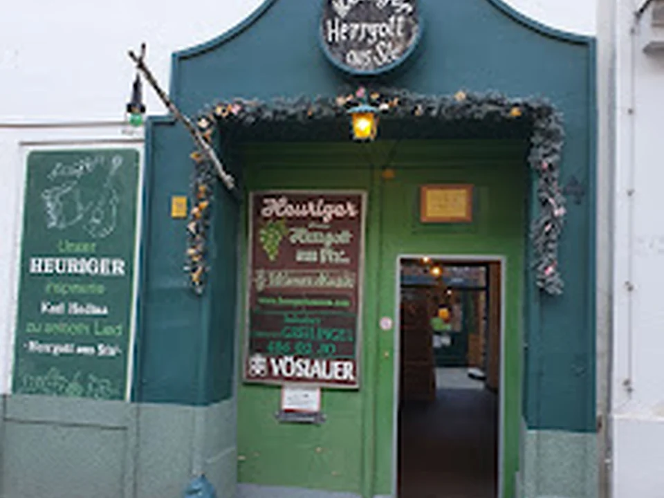 Heuriger Herrgott aus Sta
